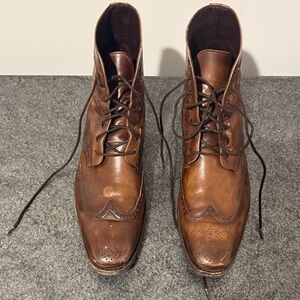 Taft Chestnut Brogue Men's Boots